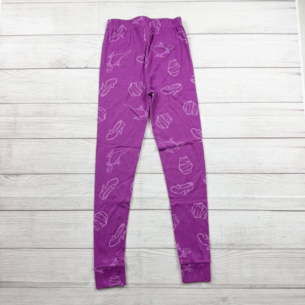Disney Princess Girls Pajama Set Purple 2-Piece Long Sleeve NWT 10 - Picture 5 of 5